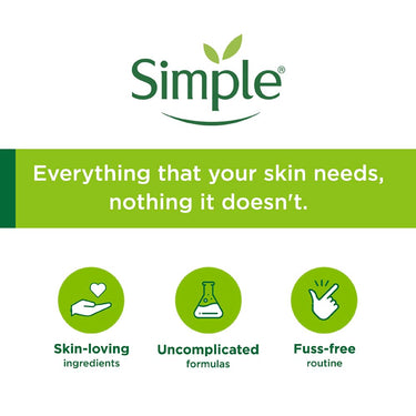 Simple Kind To Skin Refreshing Facial Wash 100 ml | 100% Soap-Free Facewash | For All Skin Types